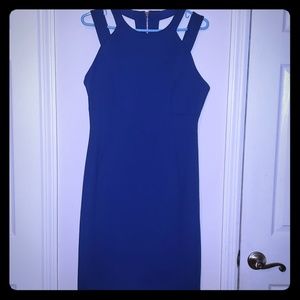Calvin Klein Blue Sheath Dress